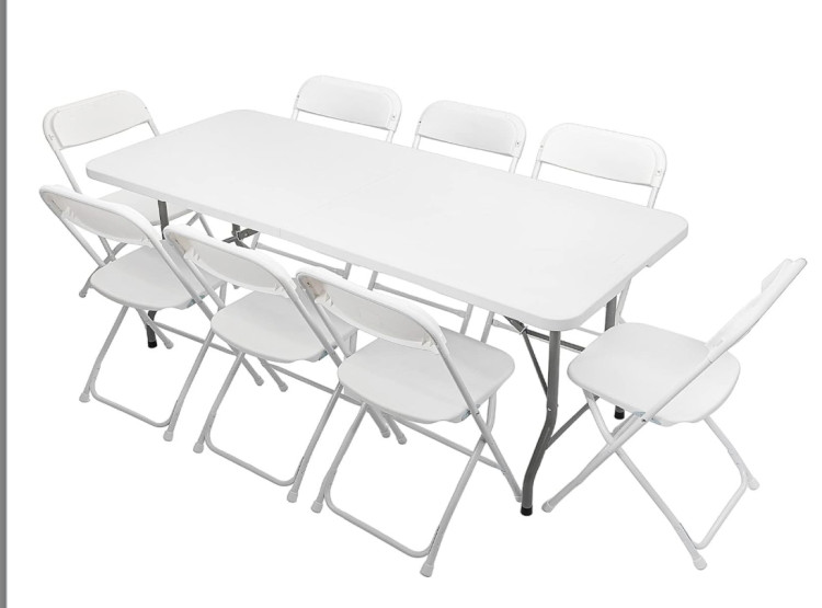 6' Table & 6 Chairs